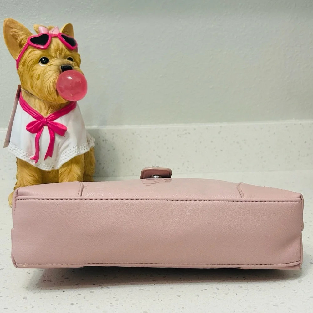 🆕✨ Juicy Couture Starry Night Hobo Handbag Blush NWT 💎 - Picture 9 of 11